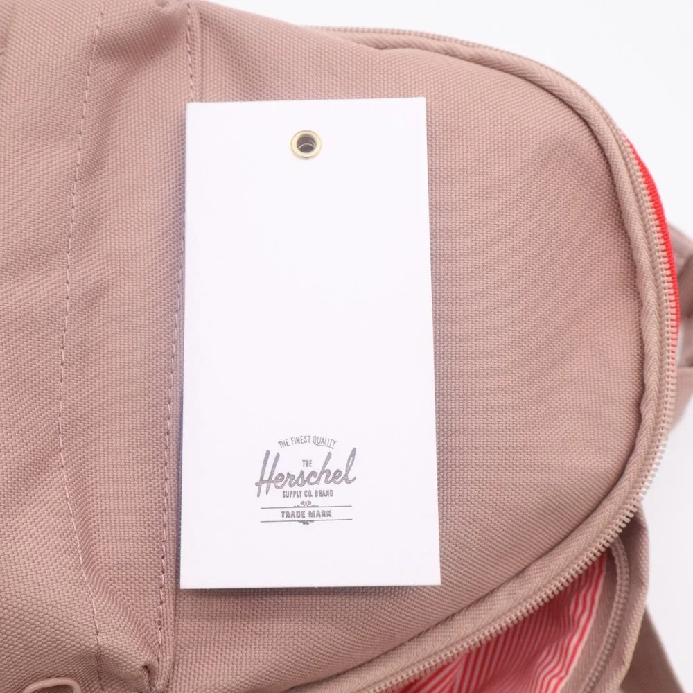 Herschel Supply Co Nova Mini Backpack Ash Rose Pink Canvas Small Travel Bag - Picture 11 of 15